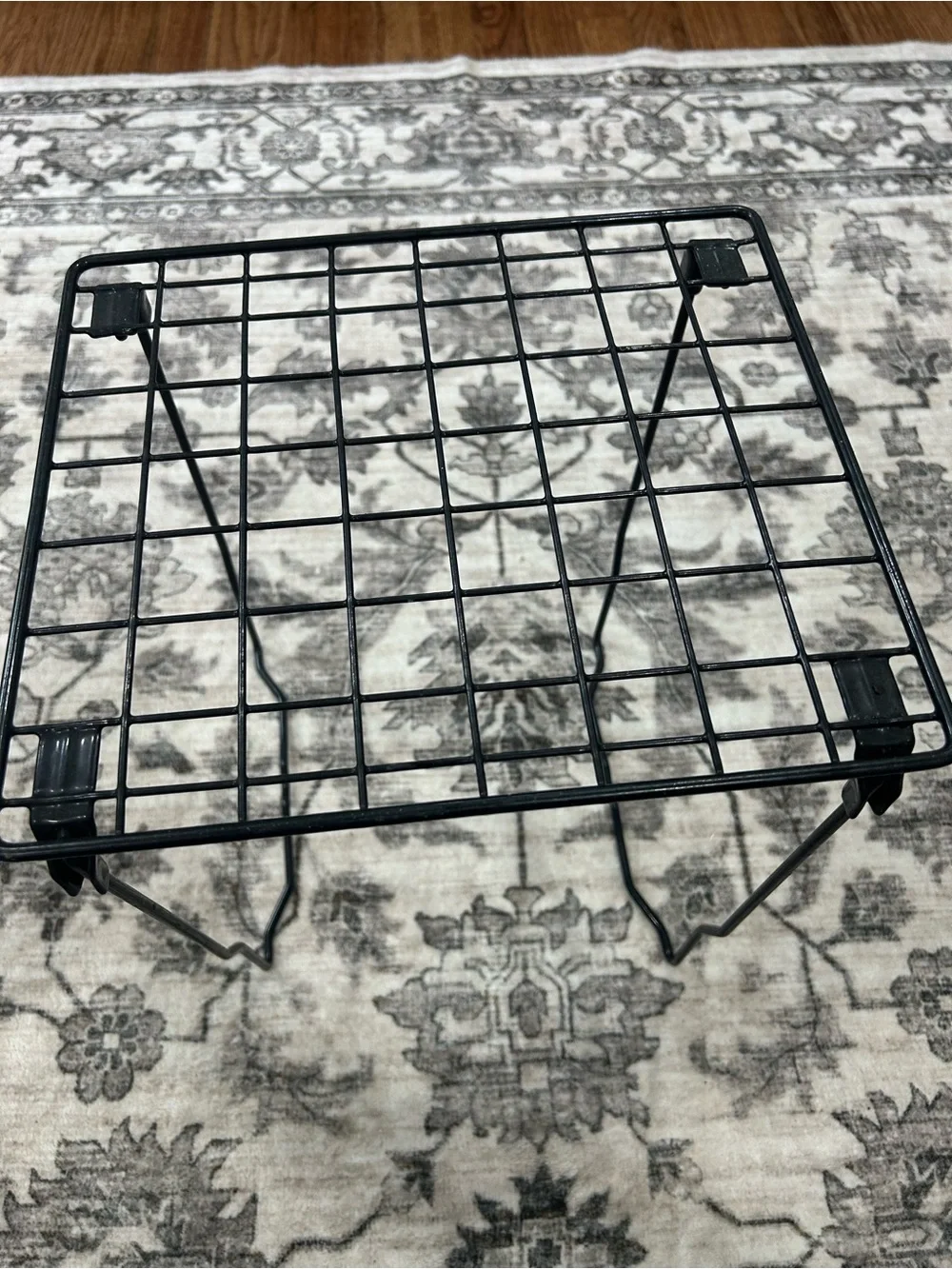 Black Wire Shelf Riser Organizer - 10